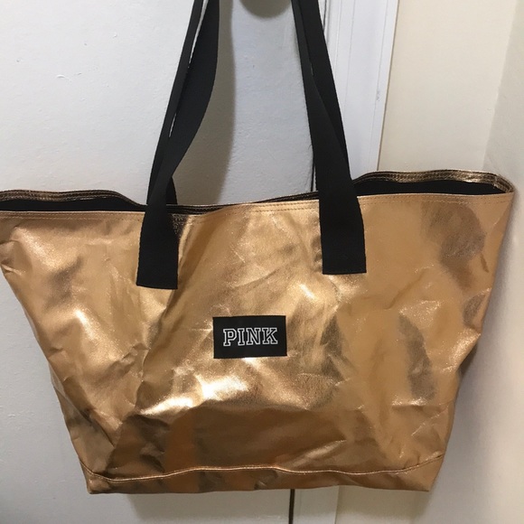 VS Pink Rose Gold Tote - Picture 1 of 1